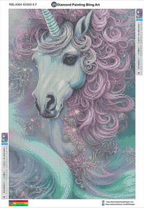 Mystic Unicorn - Diamond Painting Bling Art