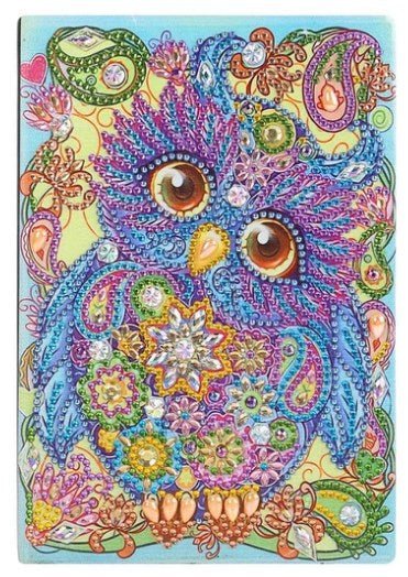 Notebook Owl - Diamond Painting Bling Art