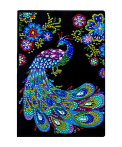 Notebook Peacock - Diamond Painting Bling Art