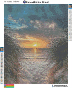 Paradise Awaits - Diamond Painting Bling Art