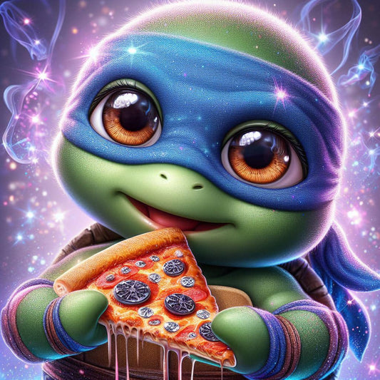 Pizza Power 2 - Diamond Painting Bling Art