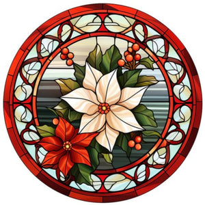 Poinsettia - Diamond Painting Bling Art