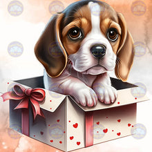 Cargar imagen en el visor de la galería, Puppies in a Box Pre order now! - Diamond Painting Bling Art
