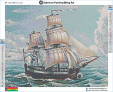 Load image into Gallery viewer, Sailboat - Diamond Painting Bling Art
