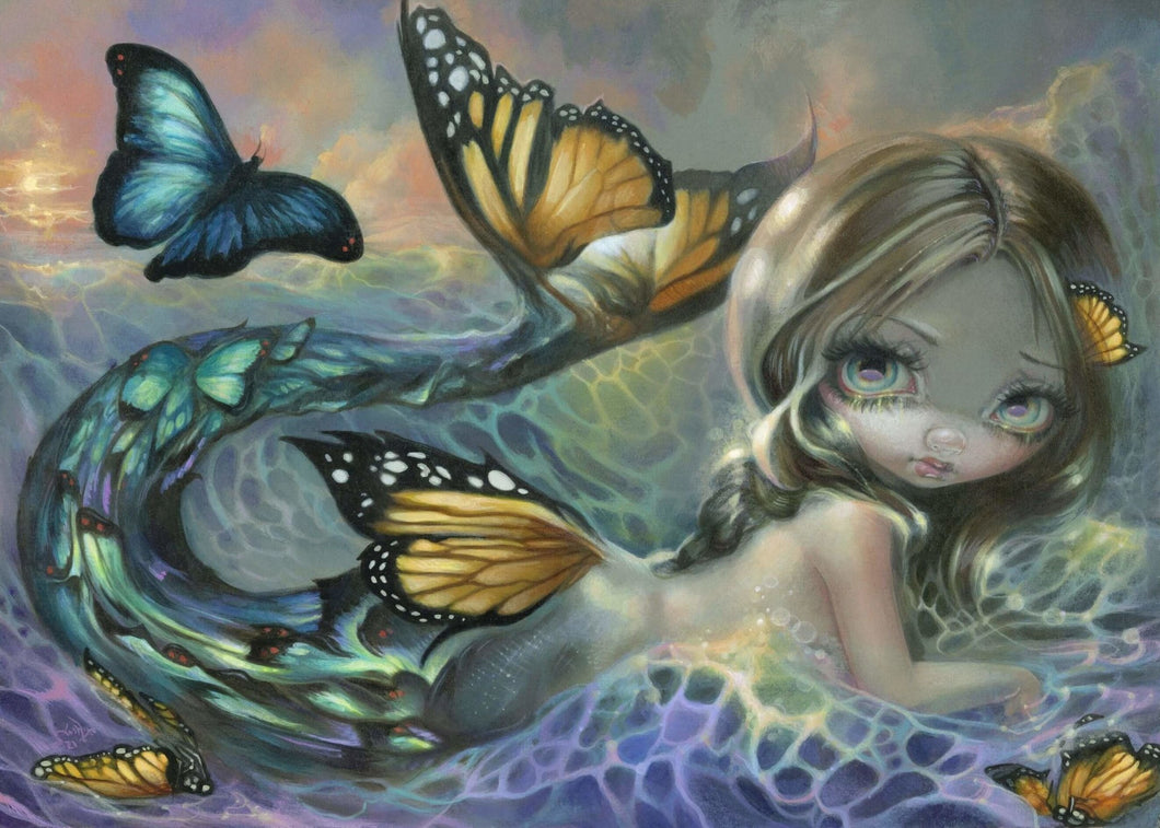 Sea Monarch by Jasmine Becket-Griffith - Diamond Painting Bling Art