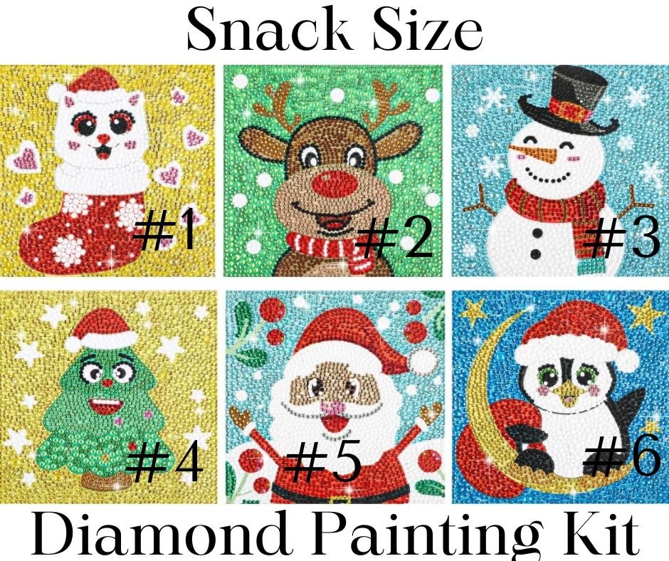 Snack Size Christmas - Diamond Painting Bling Art
