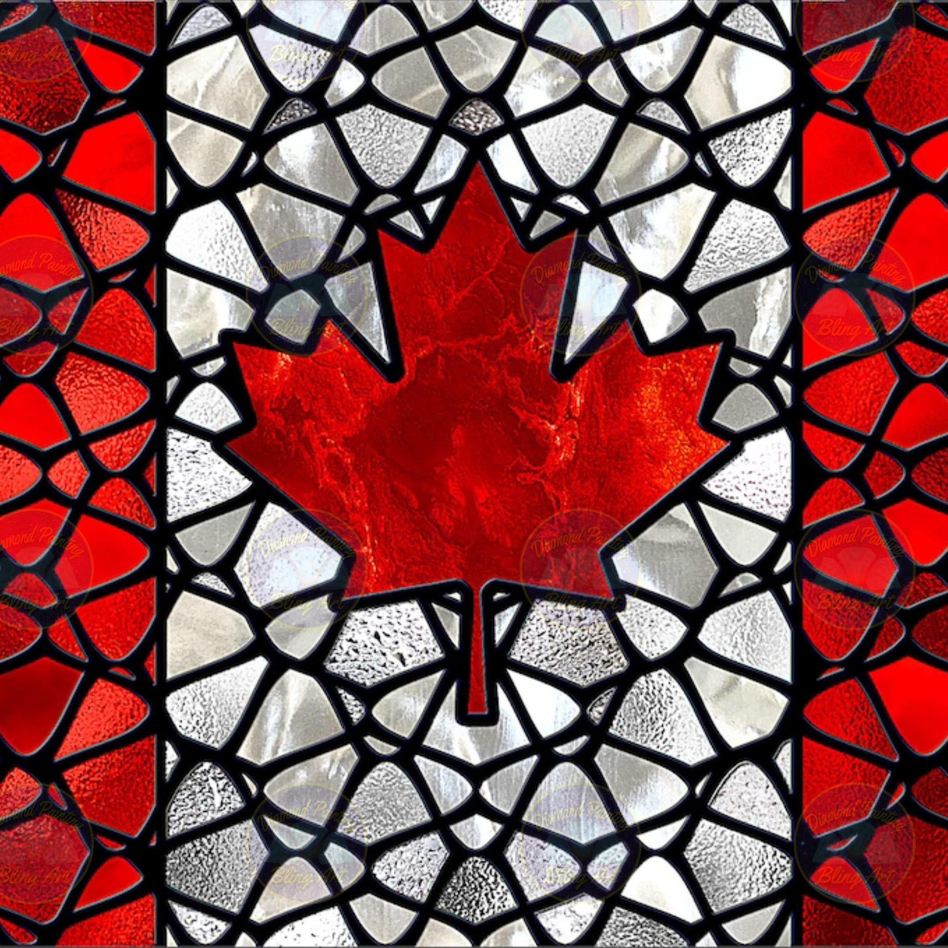 Stain Glass Canada - Diamond Painting Bling Art