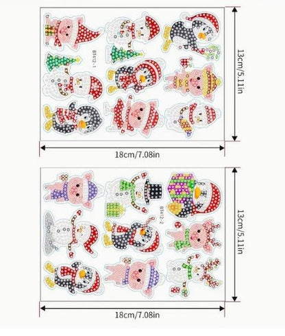 Stickers Christmas - Diamond Painting Bling Art