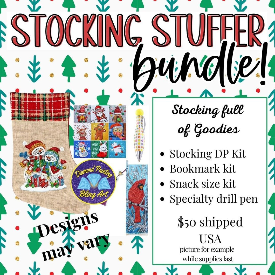 Stocking Stuffer Bundle - Diamond Painting Bling Art