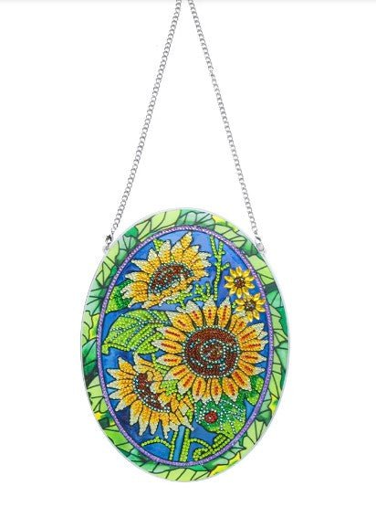 Sunflower Pendant - Diamond Painting Bling Art