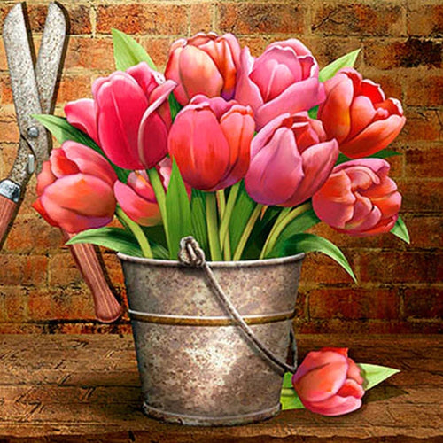 Tulips - Diamond Painting Bling Art