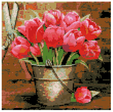 Charger l&#39;image dans la galerie, Tulips - Diamond Painting Bling Art
