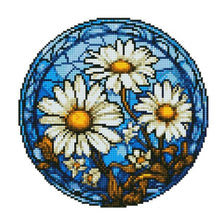 Load image into Gallery viewer, White Daisy Sticker Kit - Diamond Painting Bling Art
