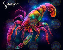 Load image into Gallery viewer, Zodiac Scorpio - the Scorpion - Diamond Painting Bling Art
